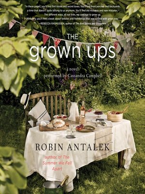 The Grown Ups - Audiobook